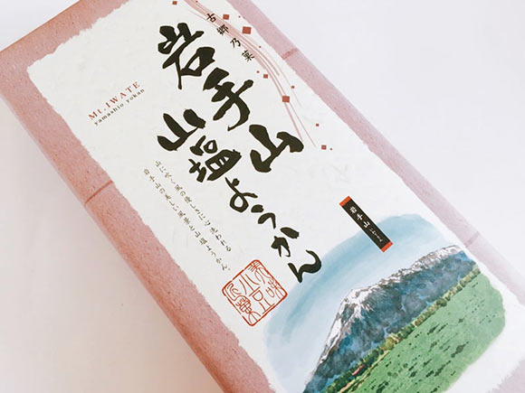 岩手山 山塩ようかん外装