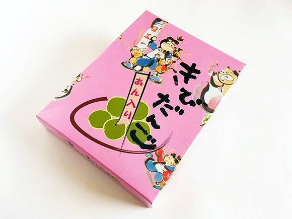 金扇堂 きびだんご(あん入り)外装