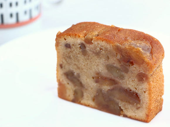 マロングラッセでつくったお菓子中身の写真