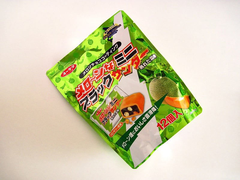 メロ～ンなブラックサンダーミニ 外装