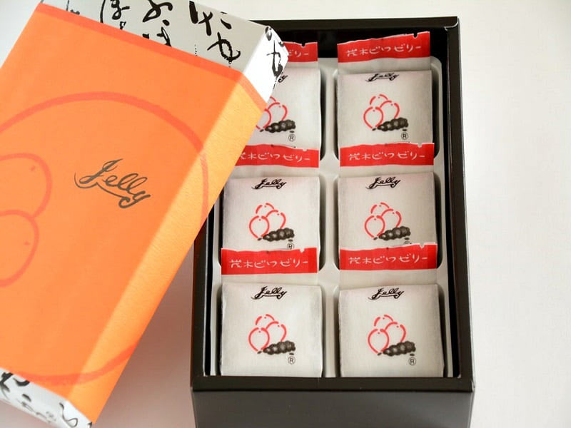 茂木ビワゼリー開封写真
