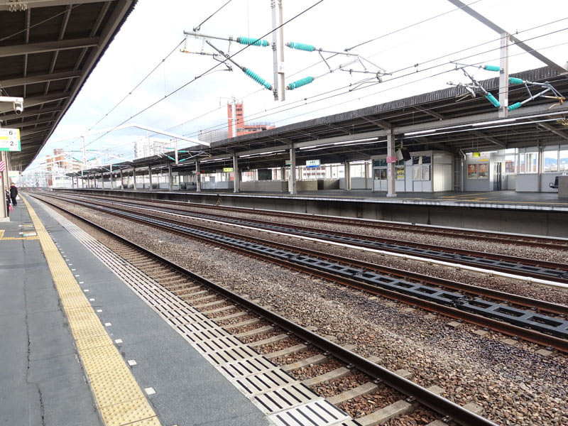 西明石駅のホーム