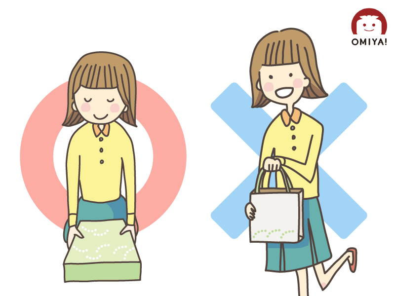 手土産を渡すタイミング