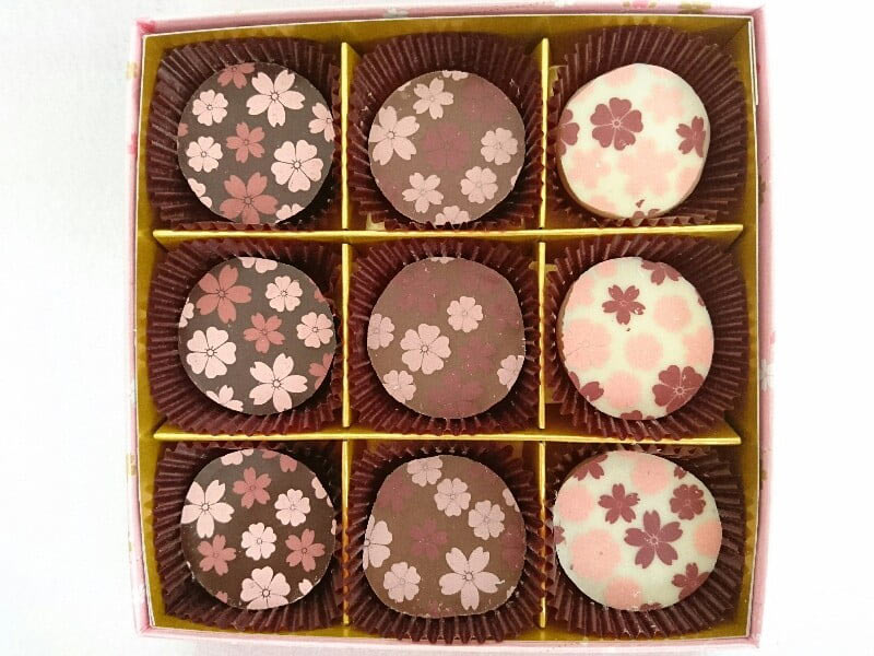 さくらチョコレート・ゼリー　中身