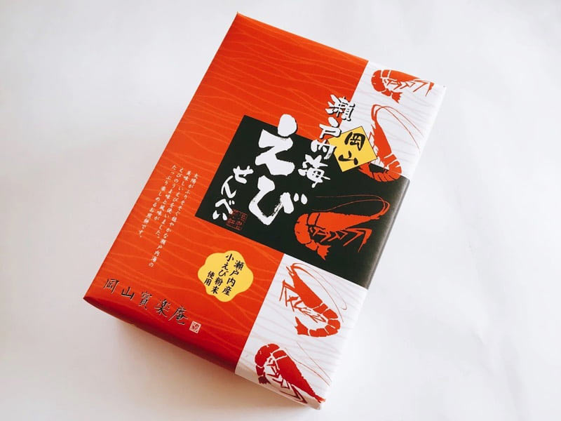 瀬戸内海えびせんべい外装