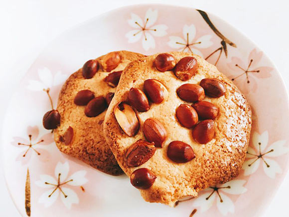 雲仙豆せんべい中身