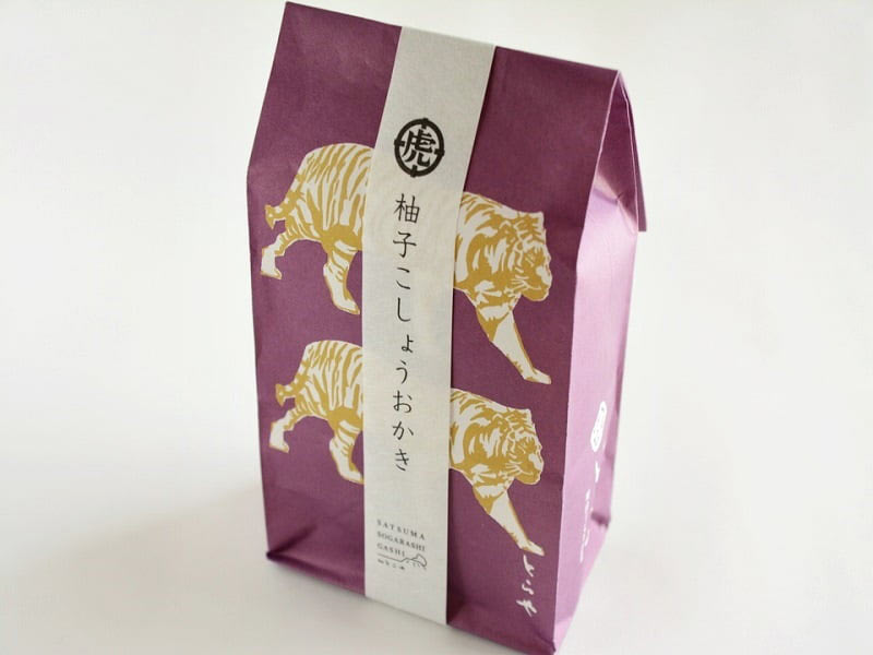 薩摩ソガラシ菓子柚子こしょう外装