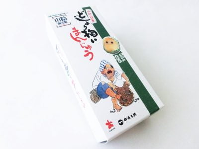 どじょう掬いまんじゅう(抹茶あん)