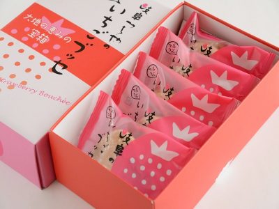 岐阜つちやのつぶつぶいちごブッセ