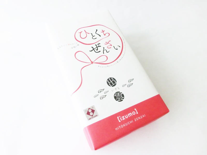 出雲ひとくちせんざい　外装