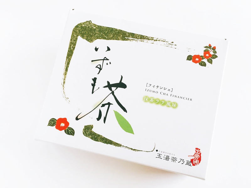 いずも茶フィナンシェ 抹茶ラテ風味外装