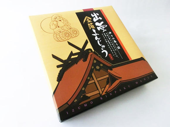 出雲金箔まんじゅう　外装