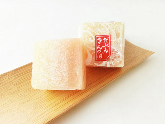 出雲　紅白きんつば　アップ