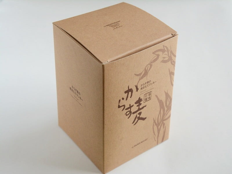 からす麦の焼きたてクッキー外装