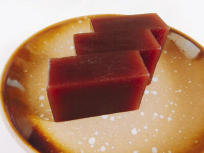 絹与 小豆羊かん