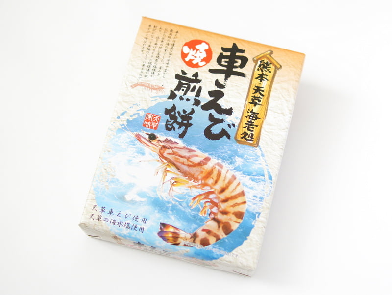 車えび焼煎餅 外装