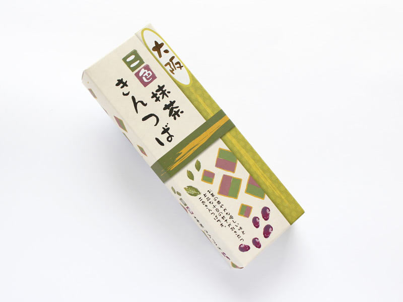 二色抹茶きんつば 外装