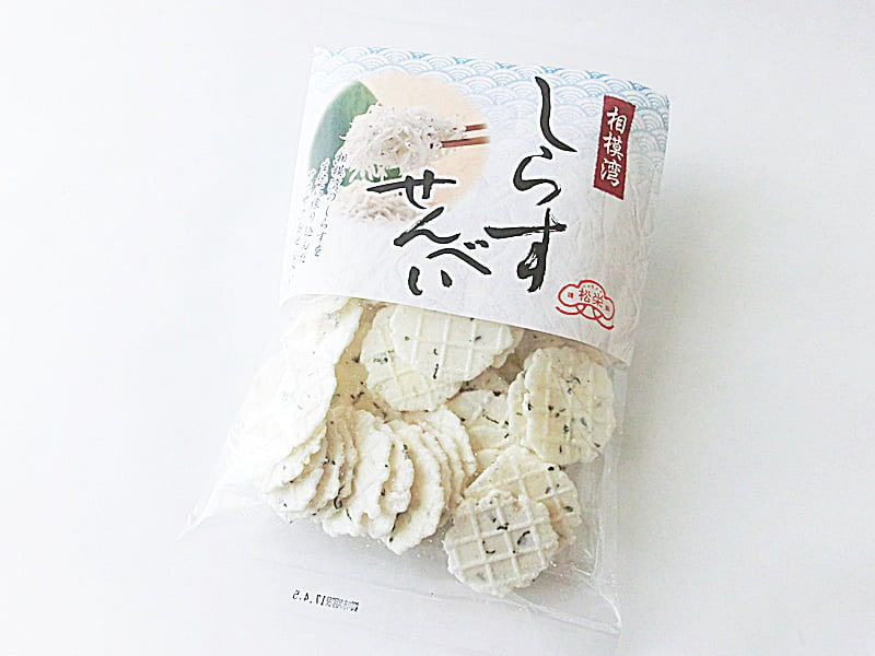 相模湾しらすせんべい外装