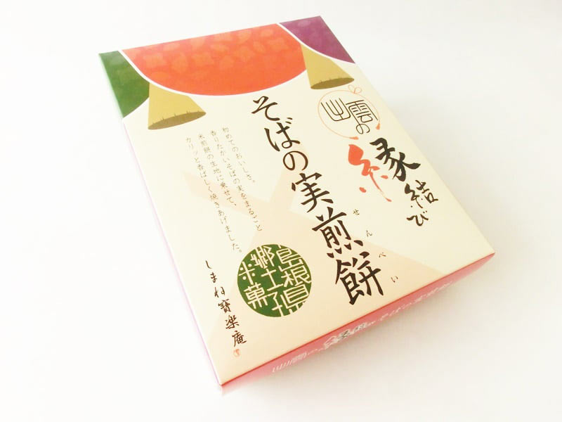 そばの実せんべい　外装