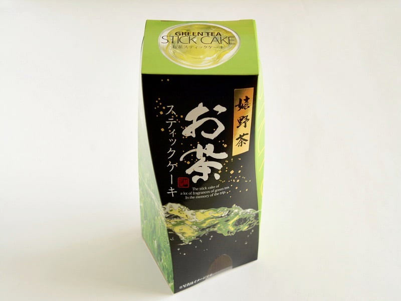 嬉野茶スティックケーキ外装
