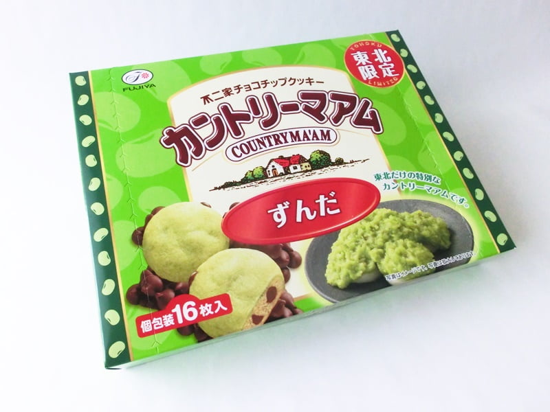 カントリーマアムずんだ　外装