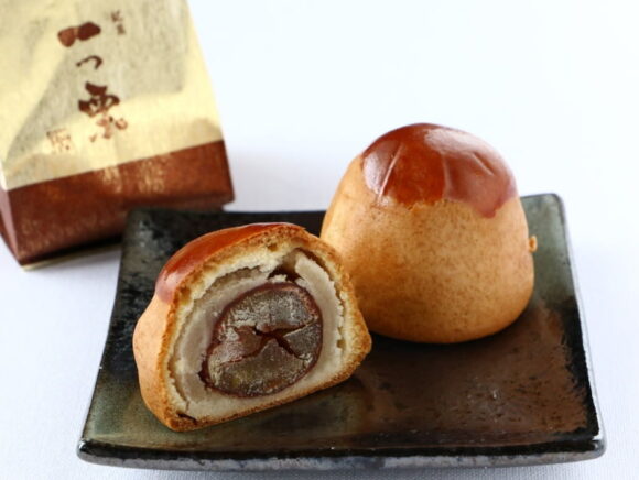 一つ栗中身の写真