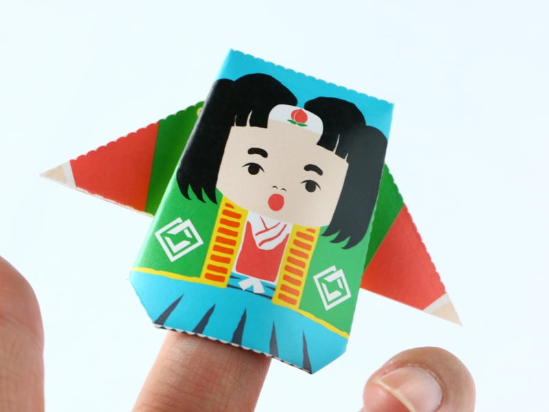 きびだんご指人形(完成)