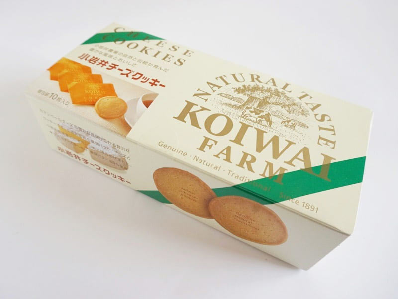 小岩井チーズクッキー外装