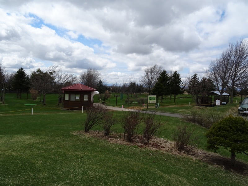 マオイの丘公園の隣のパークゴルフ場