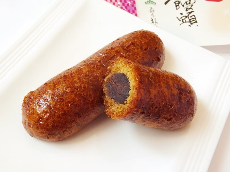 長沼かりんとう饅頭の中身(拡大)