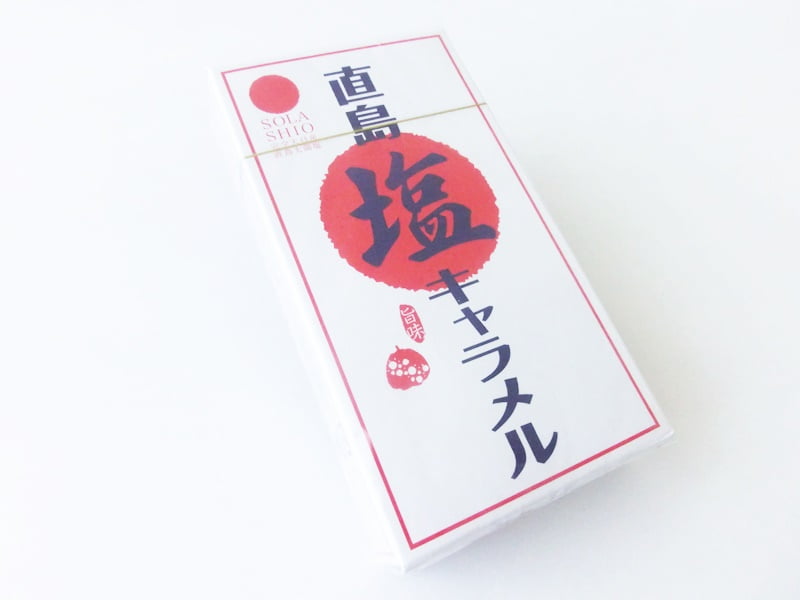 直島　塩キャラメル　外装