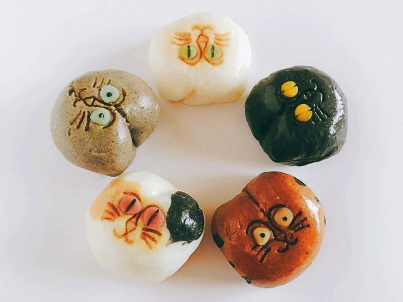 猫子まんじゅう中身