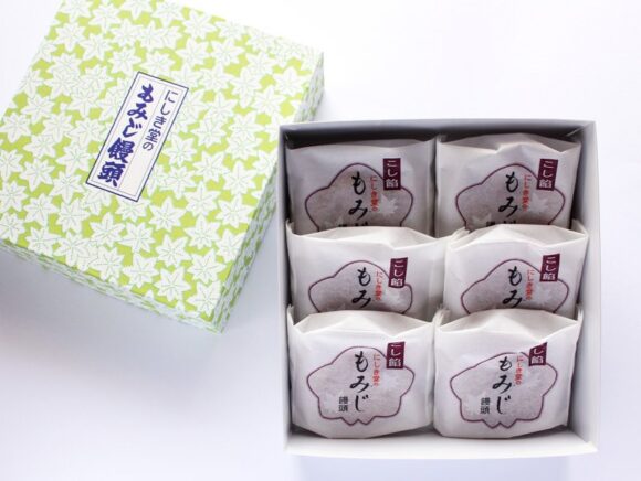 にしき堂 もみじ饅頭 こしあん 開封した写真