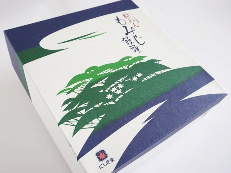 にしき堂 粒あんもみじ外装