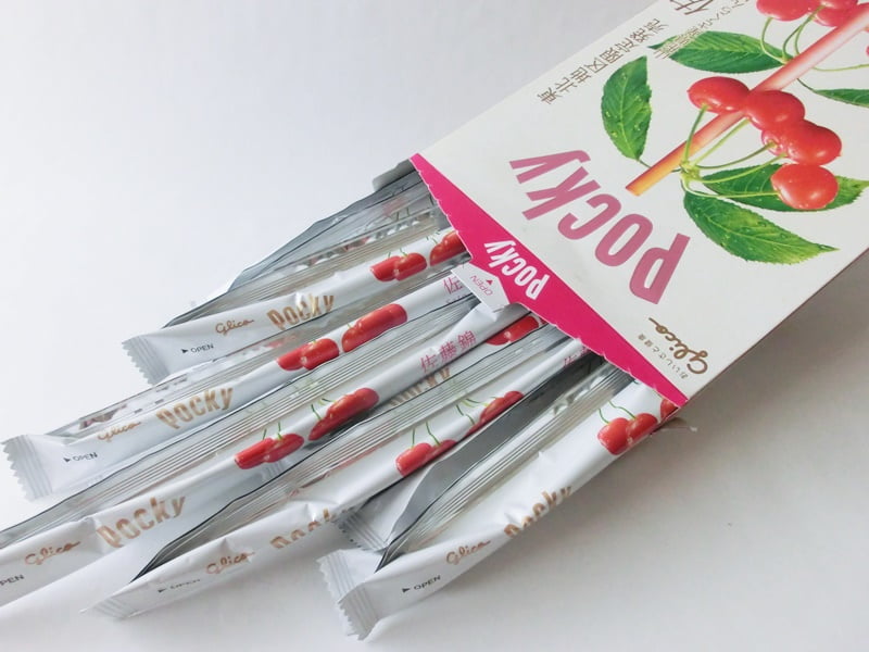 ポッキー佐藤錦　中身