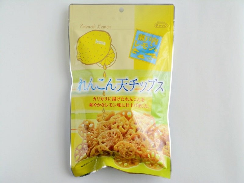 れんこん天チップス瀬戸内レモン 外装