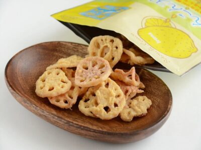 れんこん天チップス 瀬戸内レモン味