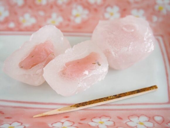 さくらひとつぶ 桜わらび餅中身