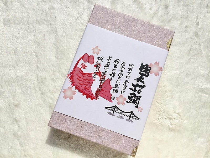 明石桜鯛せんべい　外装