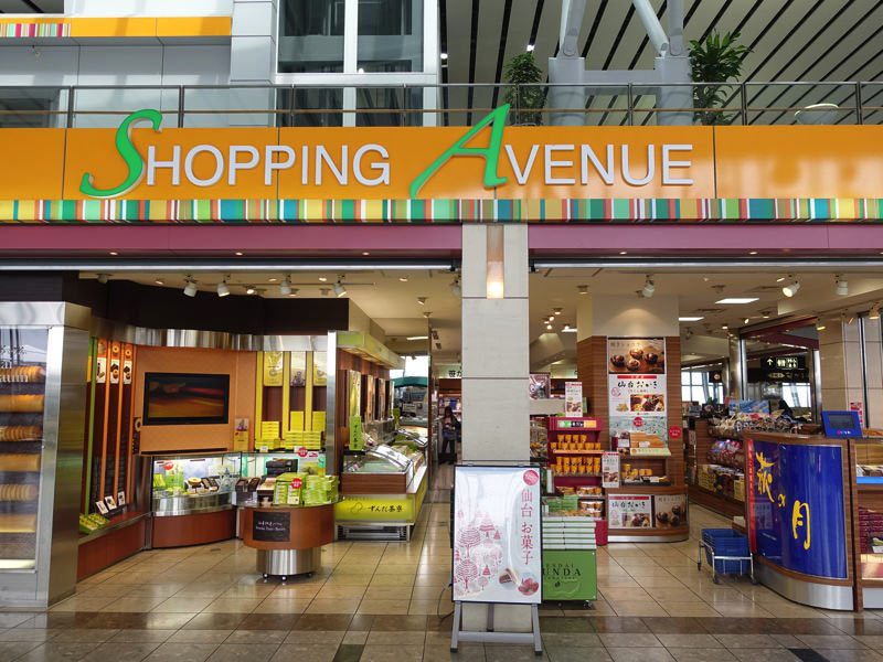 仙台空港のお土産屋