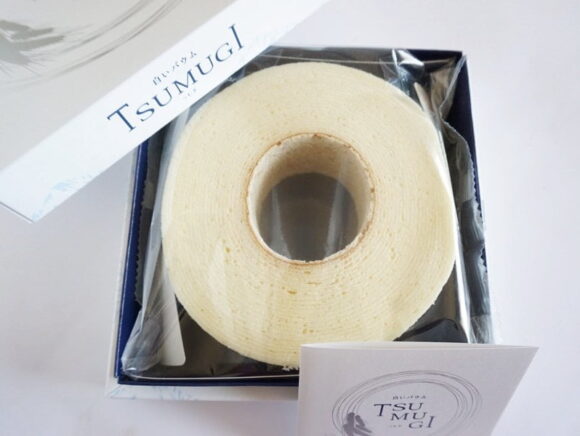 白いバウム TSUMUGI開封後