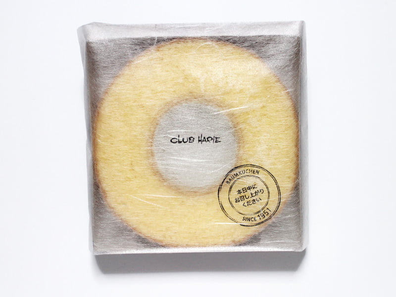 焼きたてバームクーヘン 外装