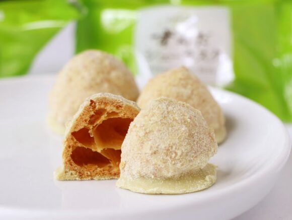 ずんだシューラスク 中身(拡大)の写真