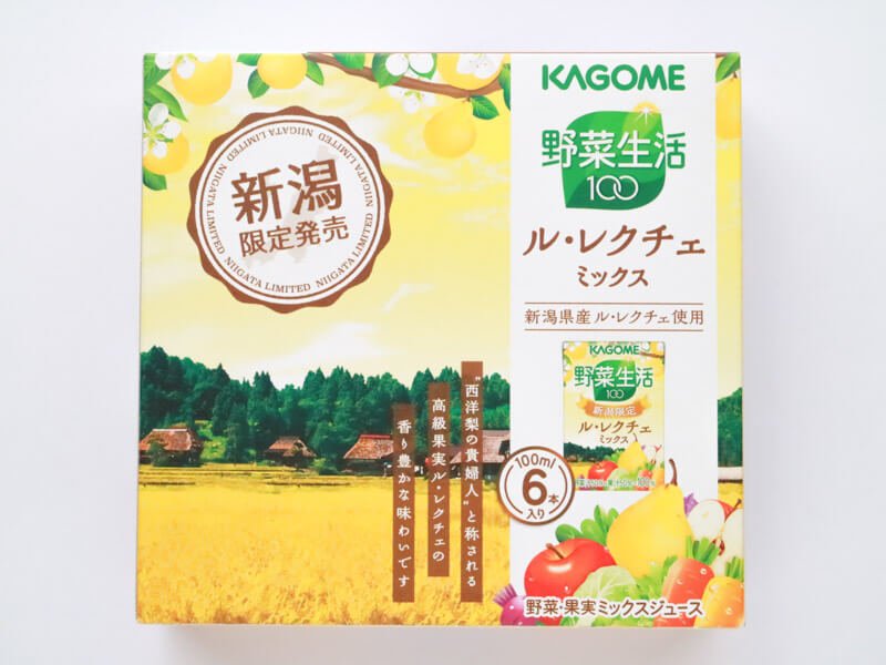 野菜生活100 ル・レクチェミックス 外装