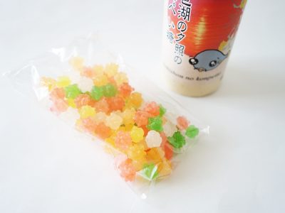 琵琶湖の夕照の金平糖