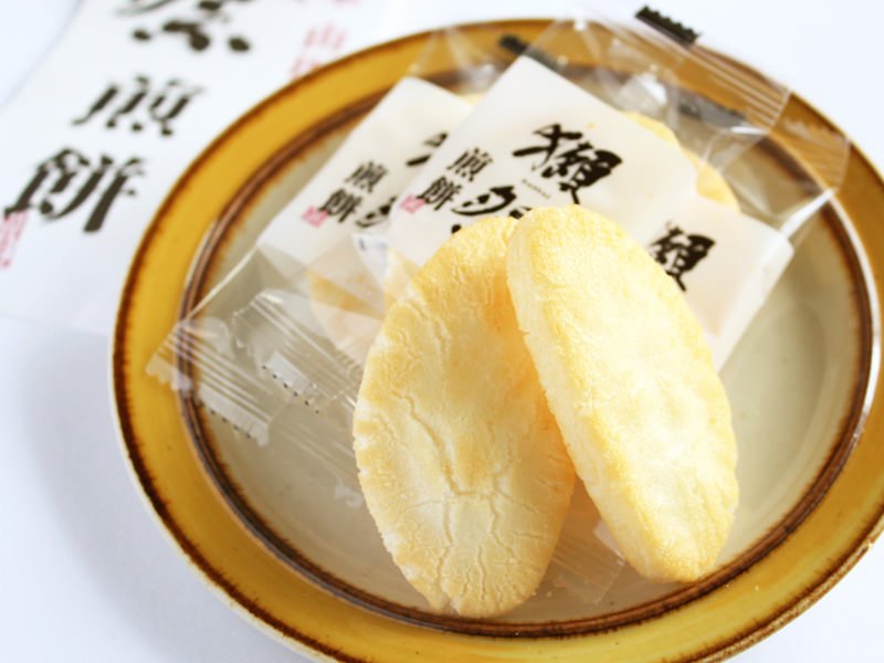 獺祭煎餅 中身の写真