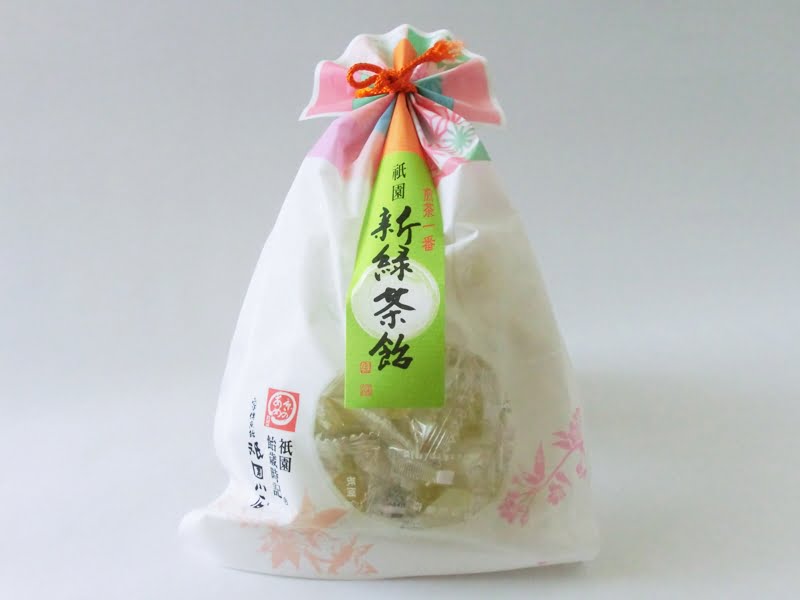 祇園 新緑茶飴 外装