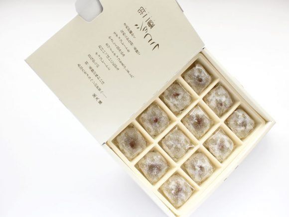 羽二重ショコラ 開封した写真