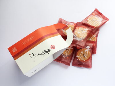 姫 千寿せんべい(有機ほうじ茶)