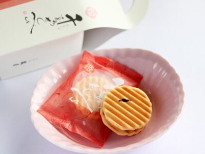 姫 千寿せんべい(ストロベリー紅茶)